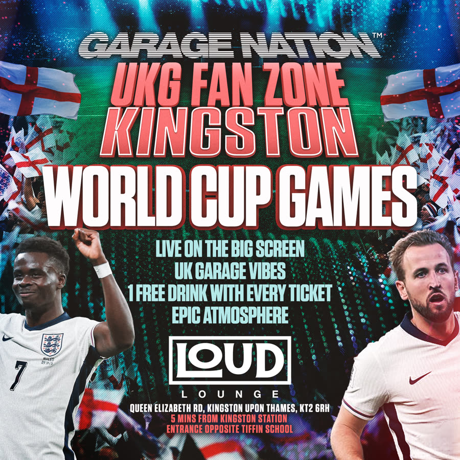 World Cup games at Loud Lounge flyer