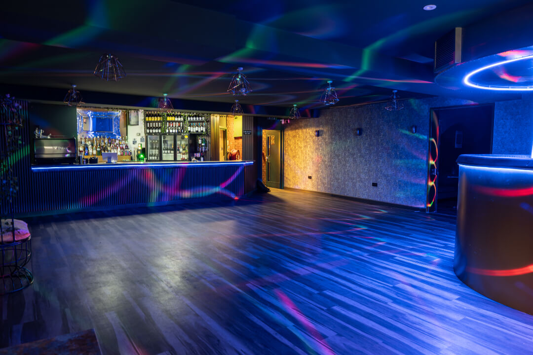 Loud Lounge venue interior seating and bar area