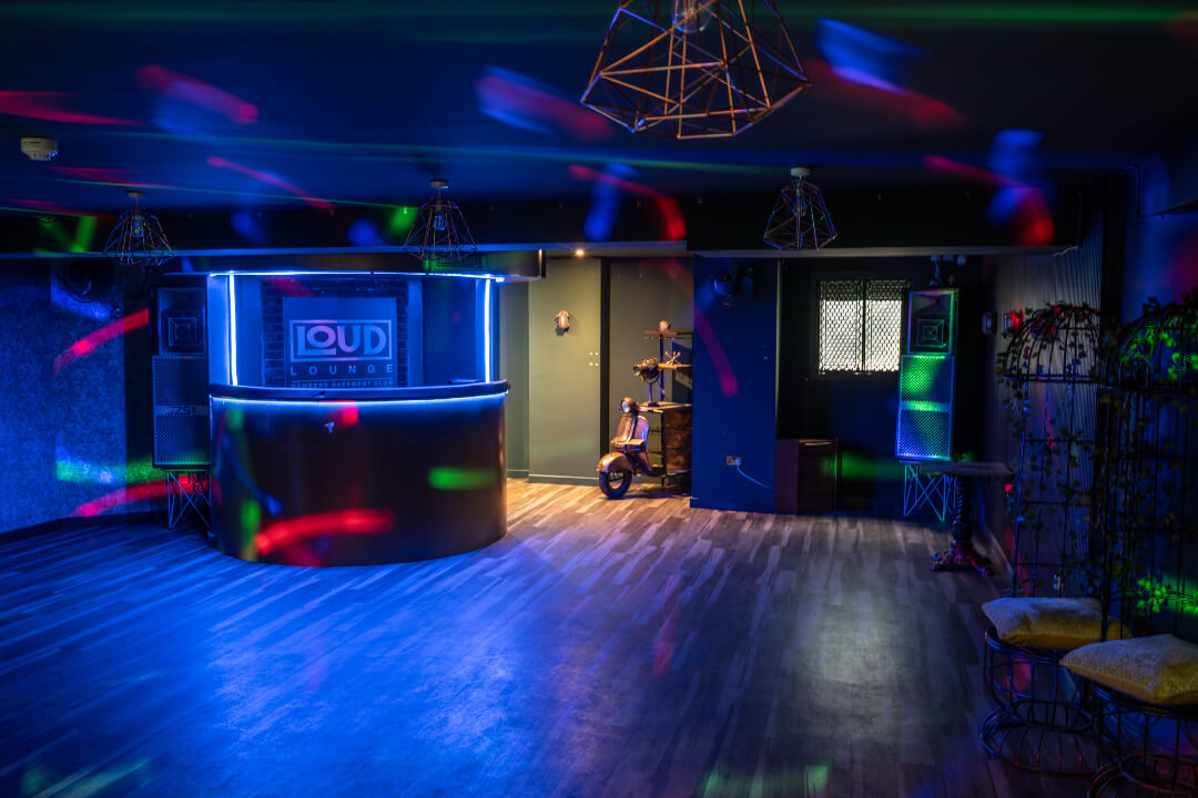 Loud Lounge basement lounge event space