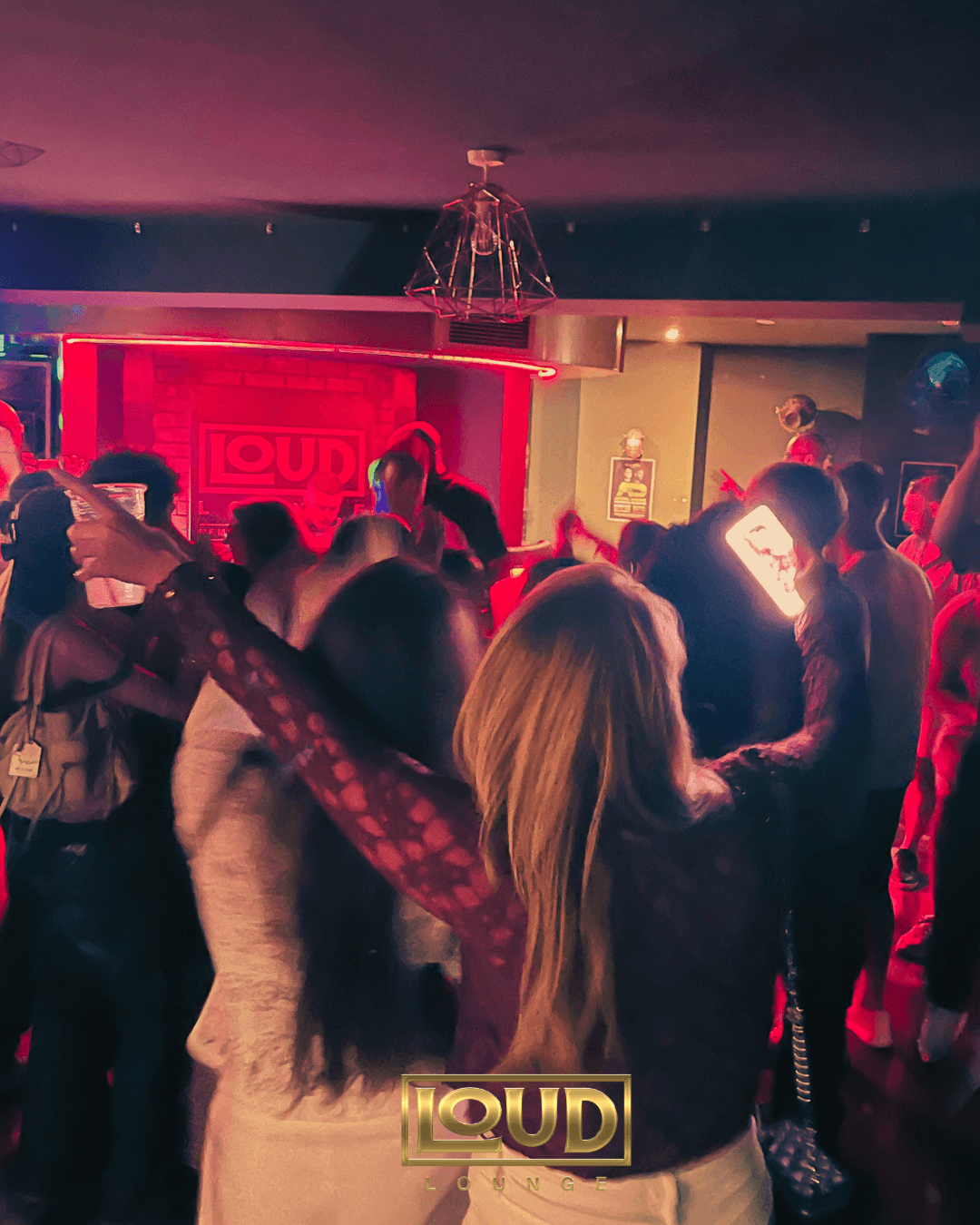 Loud Lounge venue setup and dance floor